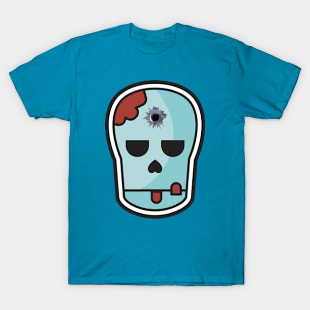 Dead Shot Zombie T-Shirt by writeremyflagg